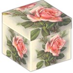 Vintage Clip Vintage Pink Storage Stool 12 