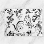 Floral Decorative Canvas Cosmetic Bag (XXL)