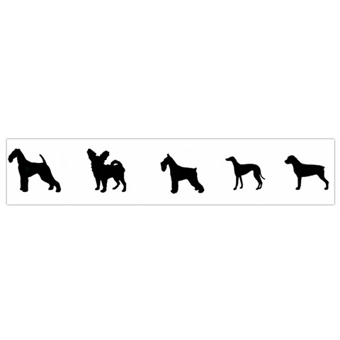Dog Flano Scarf (Small) from DESIGN GIFT SHOP Front