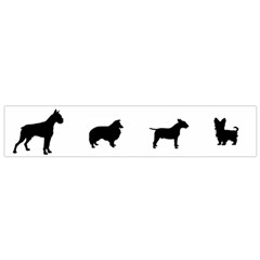 Dog Flano Scarf (Small) from DESIGN GIFT SHOP Back