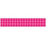 Pink Tartan Flano Scarf (Large)