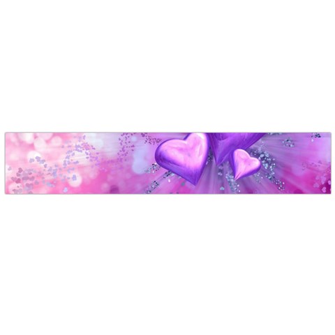 Precious Hearts Flano Scarf (Large) from DESIGN GIFT SHOP Front