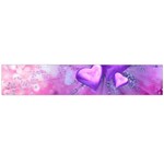 Precious Hearts Flano Scarf (Large)