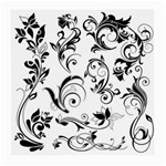 Floral Decorative Medium Glasses Cloth