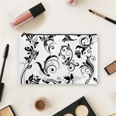 Floral Decorative Cosmetic Bag (Medium) from DESIGN GIFT SHOP Front