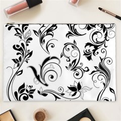 Floral Decorative Cosmetic Bag (XXL) from DESIGN GIFT SHOP Front