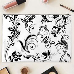 Floral Decorative Cosmetic Bag (XXL) from DESIGN GIFT SHOP Back