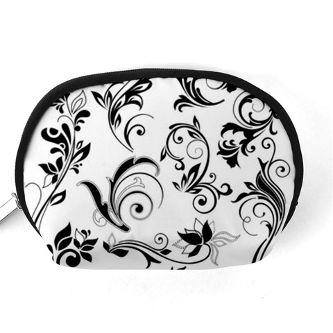 Floral Decorative Accessory Pouch (Medium) from DESIGN GIFT SHOP Back