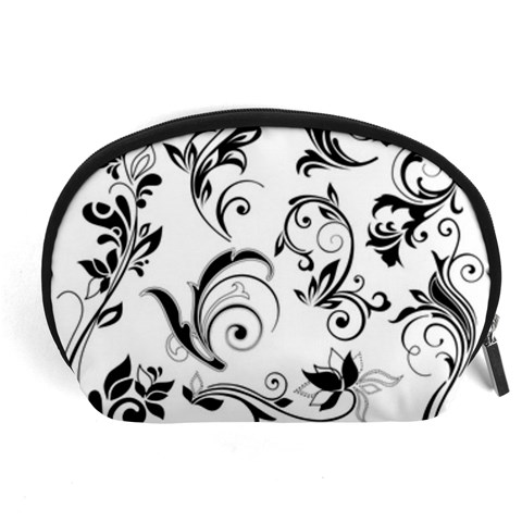 Floral Decorative Accessory Pouch (Large) from DESIGN GIFT SHOP Front