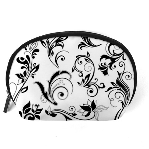 Floral Decorative Accessory Pouch (Large) from DESIGN GIFT SHOP Back