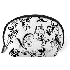 Floral Decorative Accessory Pouch (Large) from DESIGN GIFT SHOP Back