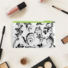 Floral Decorative Cosmetic Bag (XS) from DESIGN GIFT SHOP Back