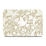 Plain Flowers and leaves Plate Mat/place mat