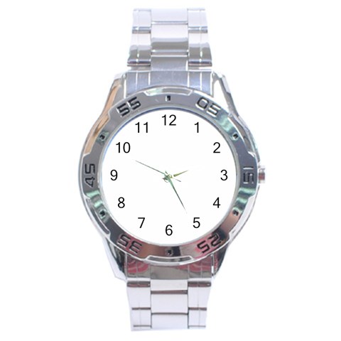 Stainless Steel Analogue Watch from DESIGN GIFT SHOP Front
