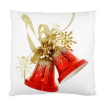 Red and silver Christmas Bells Standard Cushion Case (One Side)