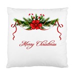 Candy Canes And Red Ribbon Standard Cushion Case (One Side)