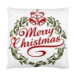 Merry Christmas On White Standard Cushion Case (One Side)