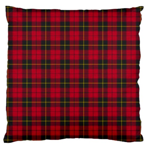 Red Tartan Large Cushion Case (One Side) from DESIGN GIFT SHOP Front