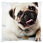 Pug Large Cushion Case (One Side)