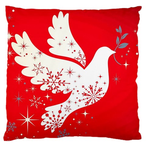 Peace at Christmas Large Cushion Case (One Side) from DESIGN GIFT SHOP Front