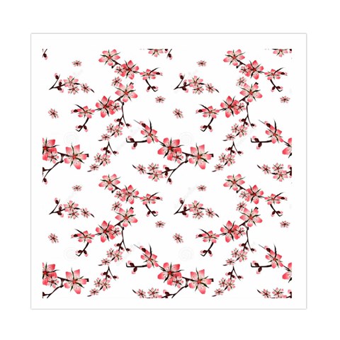 Cherry Blossom on white background Duvet Cover (Full/ Double Size) from DESIGN GIFT SHOP Front