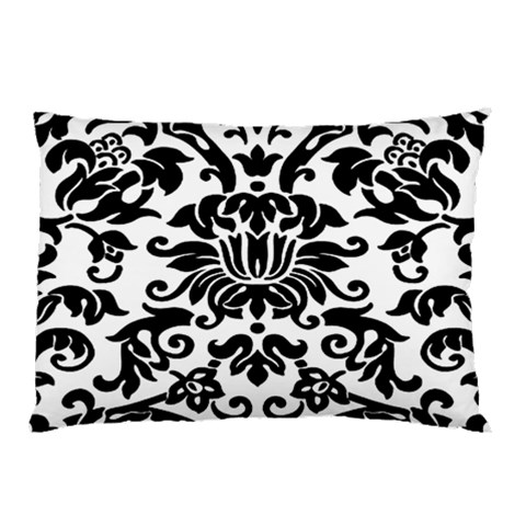 Black and White Pillow Case (Two Sides) from DESIGN GIFT SHOP Front