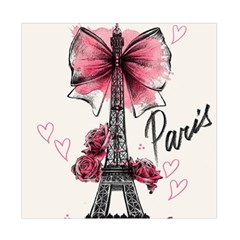 Paris And Bow Duvet Cover Double Side (Full/ Double Size) from DESIGN GIFT SHOP Front
