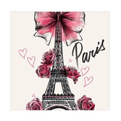 Paris And Bow Duvet Cover Double Side (Full/ Double Size) from DESIGN GIFT SHOP Back