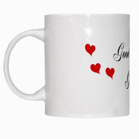 Good Morning Gorgeous Mug White Mug from DESIGN GIFT SHOP Left