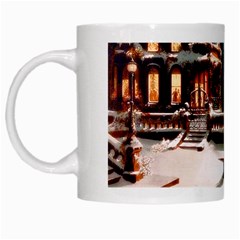 Christmas Joy In The Snow White Mug from DESIGN GIFT SHOP Left