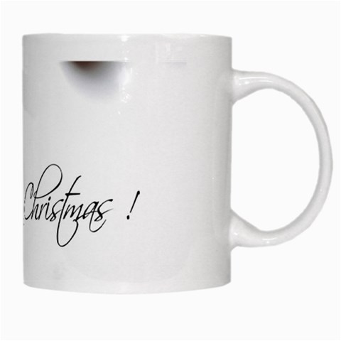 Red Berry Christmas White Mug from DESIGN GIFT SHOP Right